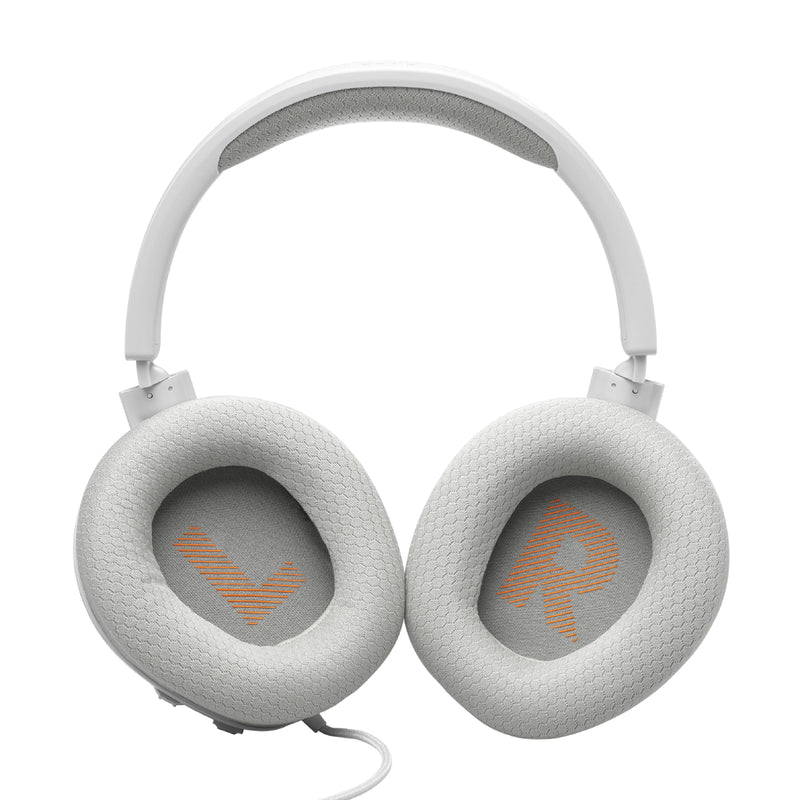 JBL Quantum 100 M2 Over Ear Gaming Headset with Microphone - White