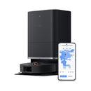 Xiaomi Robot Vacuum X20 Max Vacuum Cleaner with Wiping Function & All-in-One Station 8000Pa Suction Power; 120 Min Battery Life - Black