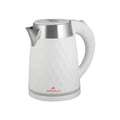 Armadillo Kettle plastic - stainless steel interior 1.7 liters, 1500 watts - White