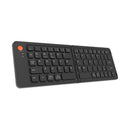 Meetion BTK001 Bluetooth Mini Slim Folding Keyboard coverage up to 10m, Wireless technology (English) - Black