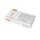 Meetion BTK001 Bluetooth Mini Slim Folding Keyboard coverage up to 10m, Wireless technology (English) - Black