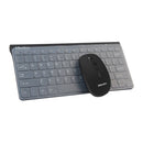 مجموعة لوحة المفاتيح والماوس Meetion Mini 4000 اللاسلكية بتردد 2.4 جيجاهرتز، مستقبل USB نانو، تقنية لاسلكية موفرة للطاقة (الإنجليزية) - أسود