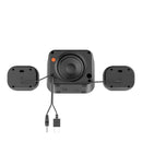 ميشن أم تي - SP2110 سماعة بلوتوث ، خرج مدوٍ 5 وات، صوت عالٍ، جهير صادم، تجربة صوتية فائقة 2.1 قناة - أسود 