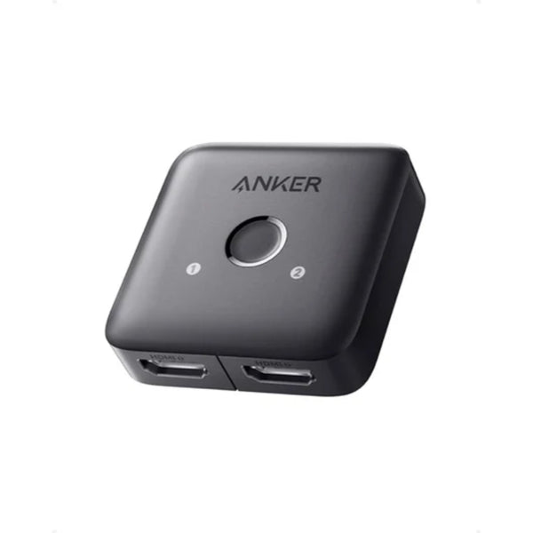 Anker HDMI Switch 2 in 1 Out Easy Switching High-quality output - A83H10A1 - Gray