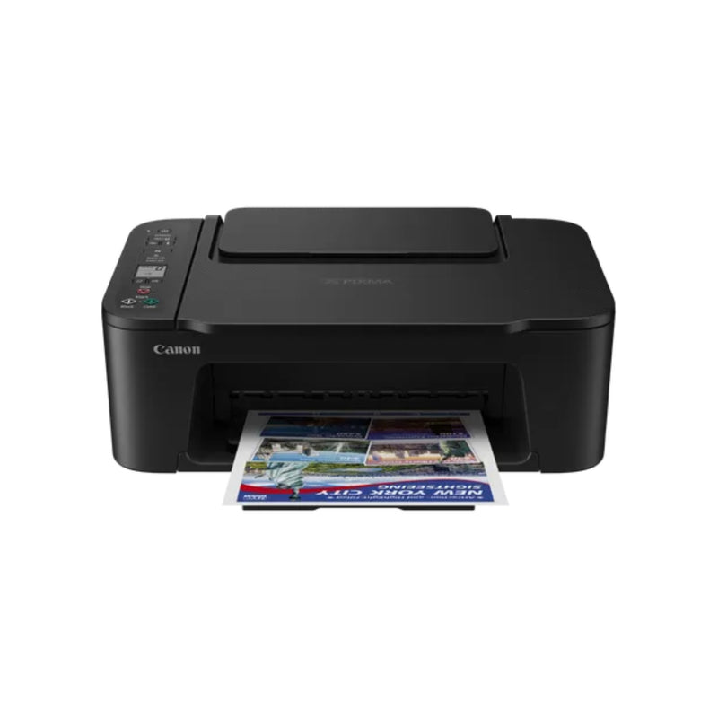 Canon PIXMA TS3640 Wireless Color All-in-One Inkjet Photo Printer, Print, Copy & Scan - Black + Canon Photo Paper Plus Glossy II PP-201 Gift 🎁