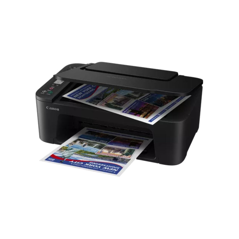 Canon PIXMA TS3640 Wireless Color All-in-One Inkjet Photo Printer, Print, Copy & Scan - Black + Canon Photo Paper Plus Glossy II PP-201 Gift 🎁