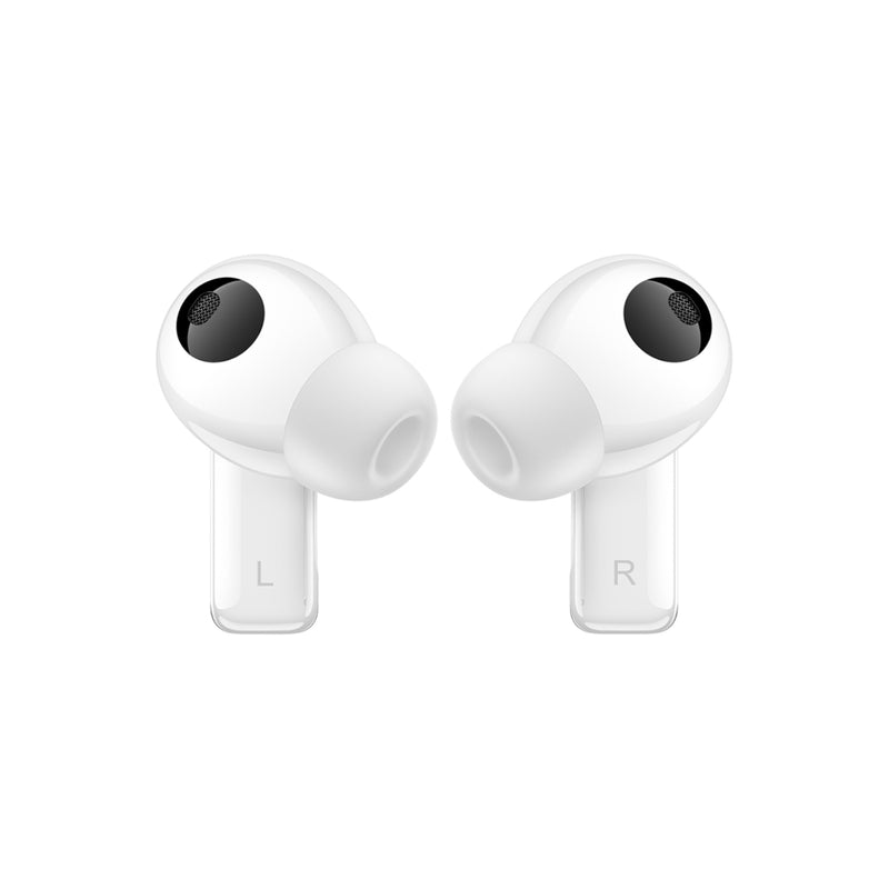 Huawei FreeBuds Pro 4 Dual-device Connection, Stable & Clear Calls, Head Motion Controls, Dual-driver True Sound, Intelligent Dynamic ANC  - White