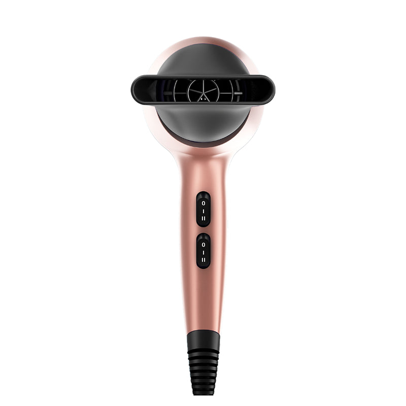 Rush Brush D3 Ultra Dryer 2 Speed Settings, 2400 Watts, Healthy hair, 3 Temperatures  - Rose Gold