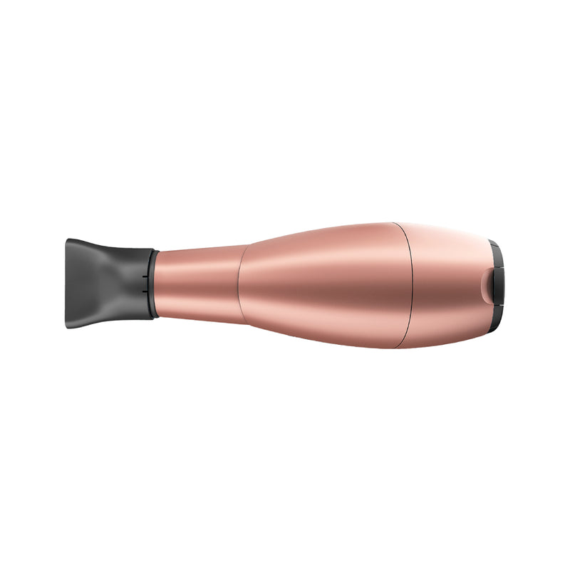 Rush Brush D3 Ultra Dryer 2 Speed Settings, 2400 Watts, Healthy hair, 3 Temperatures  - Rose Gold