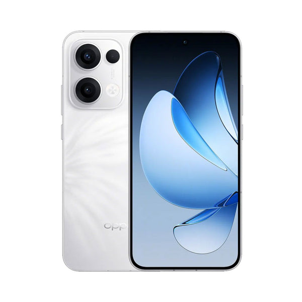 Oppo Reno 13 Dual SIM Mobile 256GB Memory, 12GB RAM, 5G - Plume White