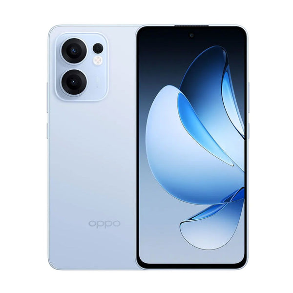 Oppo Reno 13F Dual SIM Mobile 256GB Memory, 8GB RAM, 4G - Sky Blue