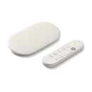 Google TV Streamer 4K - Fast Streaming Entertainment on Your TV with Voice Search Remote, Watch Movies, Shows, Live TV, and Netflix in 4K HDR - White