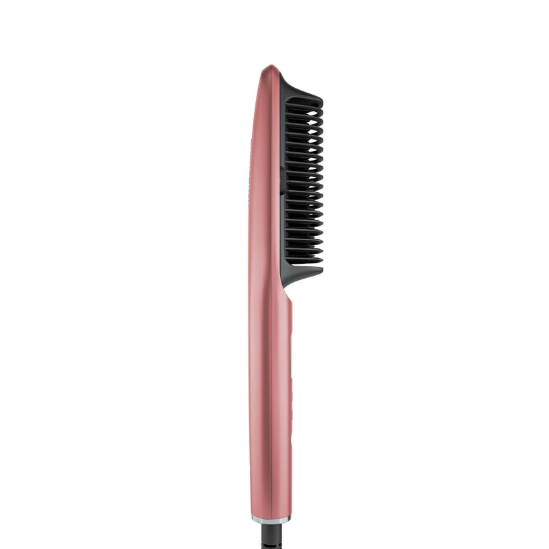 Rush Brush S2 Elite Perfect Hair In A Heartbeat, Automatic Shut-Off, LED Screen - Rose Gold