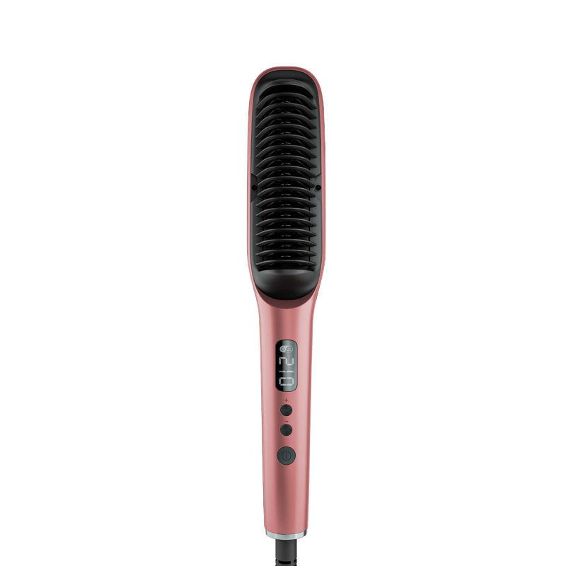 Rush Brush S2 Elite Perfect Hair In A Heartbeat, Automatic Shut-Off, LED Screen - Rose Gold