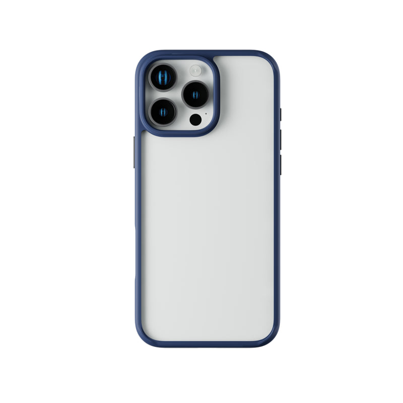 Levelo Solo Case For Iphone 16 Pro Max, Impact Resistant Corners - Blue