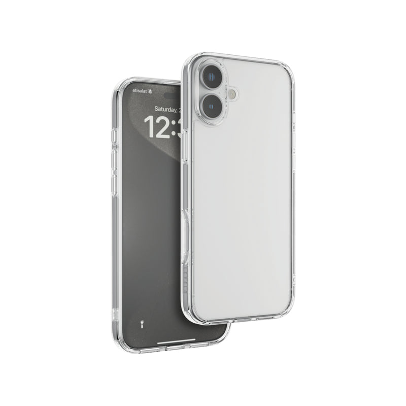 Levelo Clara Clear Case For Iphone 16 Plus, Impact Resistant Corners, Clear View Technology - Clear