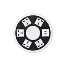 جرين ليون مقبس الطاقة 7 في 1 مع منفذ عالمي 5AC ومنفذي USB وكابل بطول 2 متر - أبيض