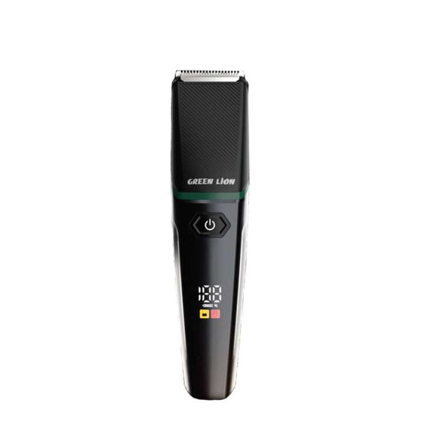 Green Lion 5-in-1 Grooming Set – Black | All-in-One Trimmer with U/T Blades, Shaver & Nose Hair Trimmer