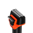  بورودو لايف ستايل ماكينة حلاقة اللحية ثنائية الاستخدام، مقاومة للماء IPX5 - لون أسود