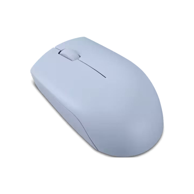 Lenovo 300 Wireless Compact Mouse, Optical sensor with 1000 DPI resolution, Compact and portable design - Frost Blue