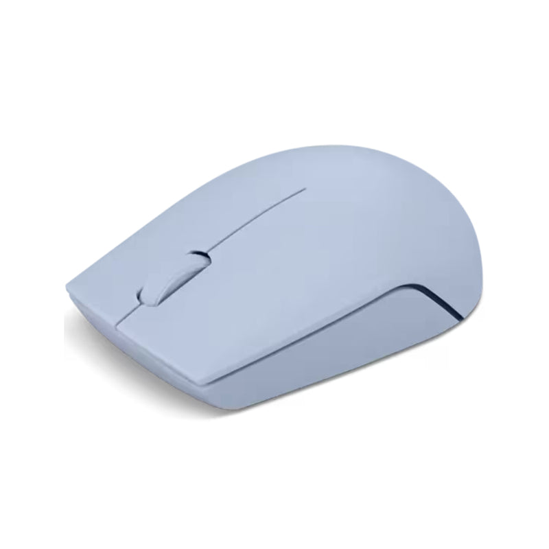 Lenovo 300 Wireless Compact Mouse, Optical sensor with 1000 DPI resolution, Compact and portable design - Frost Blue