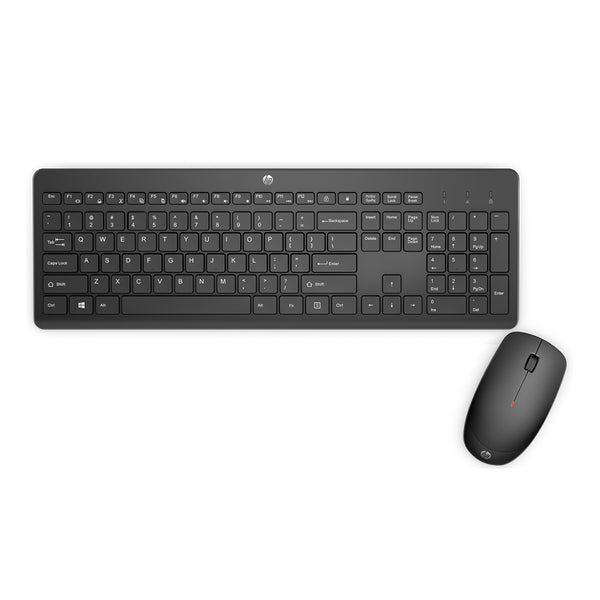 HP 230 Wireless Keyboard And Mouse Combo Set, 1600 Dpi (English & Arabic) - Black