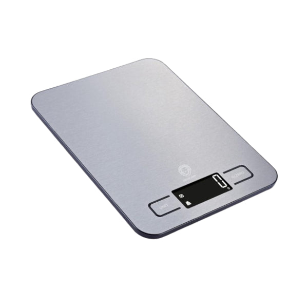 Green Lion Electronic Scale Food Weighing 10kg Max Light Weight Sleek Design LCD Display - Silver