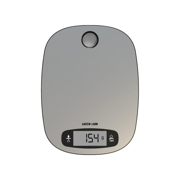 Green Lion Digital Kitchen Scale Easy-to-Read Digital Display, Auto Off Mode - Silver