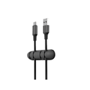 Green Lion - 8 in 1 Cable Organizer - Black