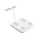 جرين ليون ميزان الجسم الذكي المزود بـ 8 أقطاب كهربائية - أبيض