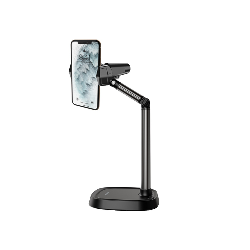Porodo Multi-Angle Desktop Phone Stand - Black
