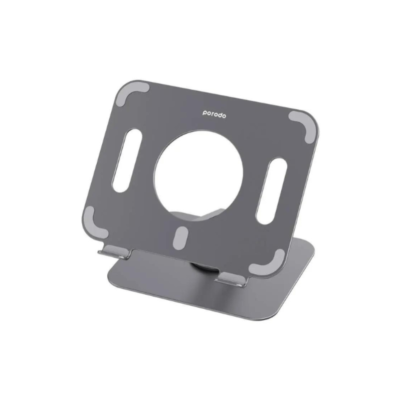Porodo 360 Rotating Tablet Stand - Grey
