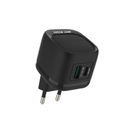 Green Lion PD20W+QC Wall Charger With USB-C To Lightning Cable - Black
