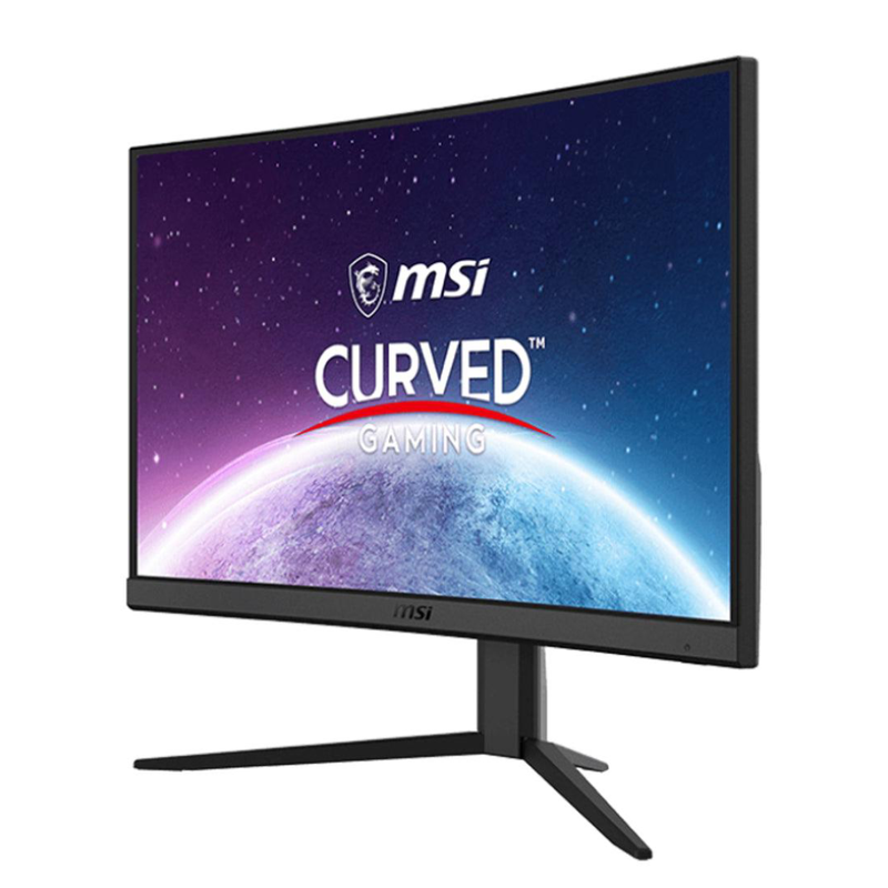 MSI G24C4 E2 24 Inch VA FHD Curved Frameless Gaming Monitor 180Hz - Black