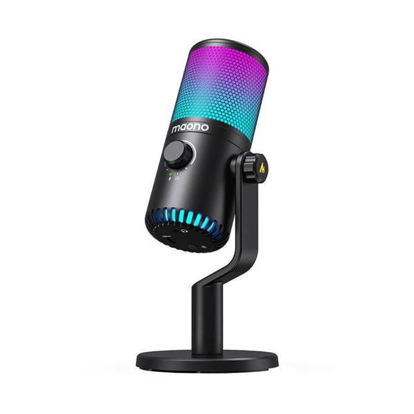 Maono Global Best Selling Internet Microphone - DM30RGB - Black