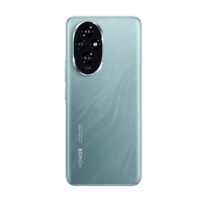 Honor 200 Dual SIM Mobile, 256GB Memory, 12GB RAM, 5G - Emerald Green