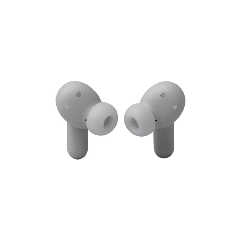 JBL Live BEAM3 True wireless noise-cancelling earbuds with stick-closed design and Smart Charging Case - Silver