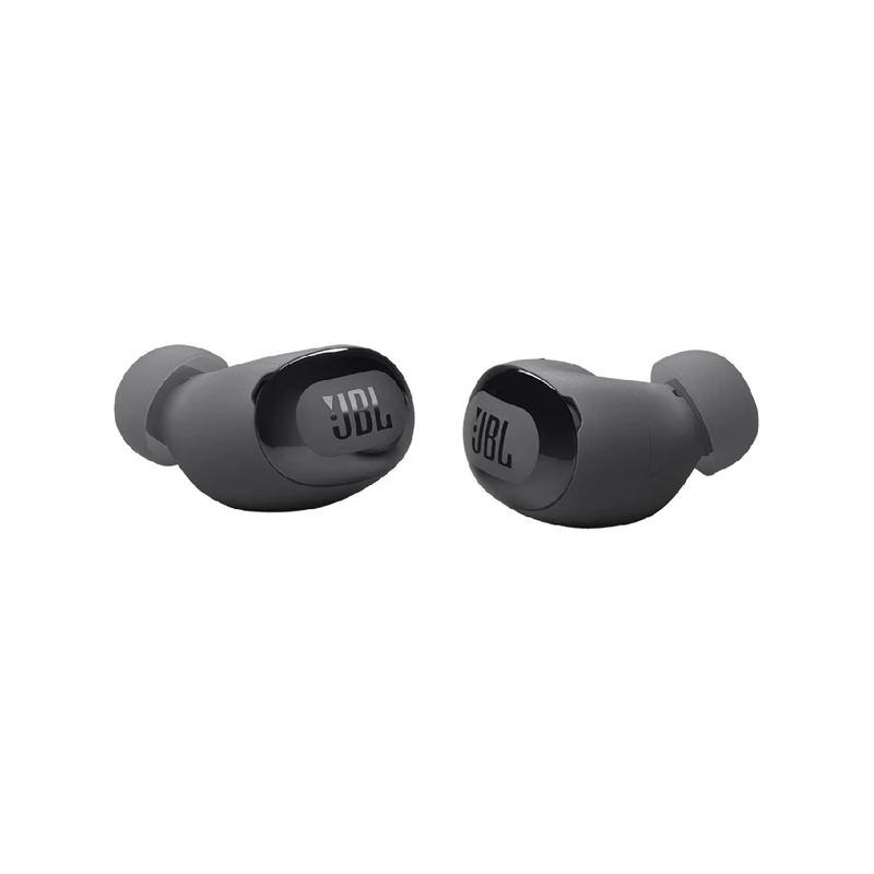 JBL Live BEAM3 True wireless noise-cancelling earbuds with stick-closed design and Smart Charging Case - Black