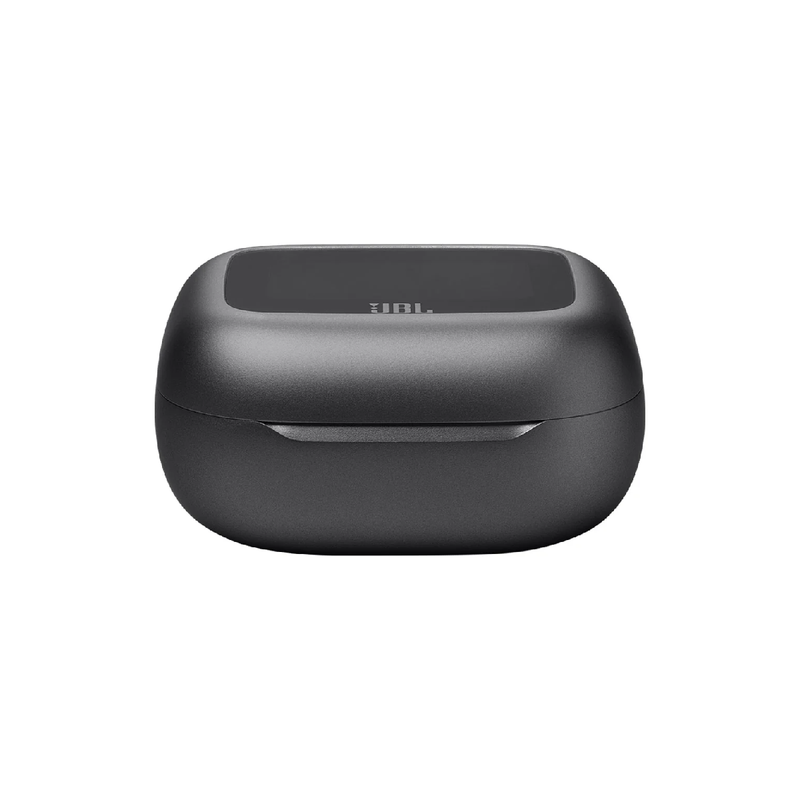 JBL Live BEAM3 True wireless noise-cancelling earbuds with stick-closed design and Smart Charging Case - Black