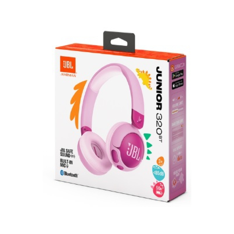 JBL JUNIOR 320BT - Wireless on-ear kids Headphones - Purple
