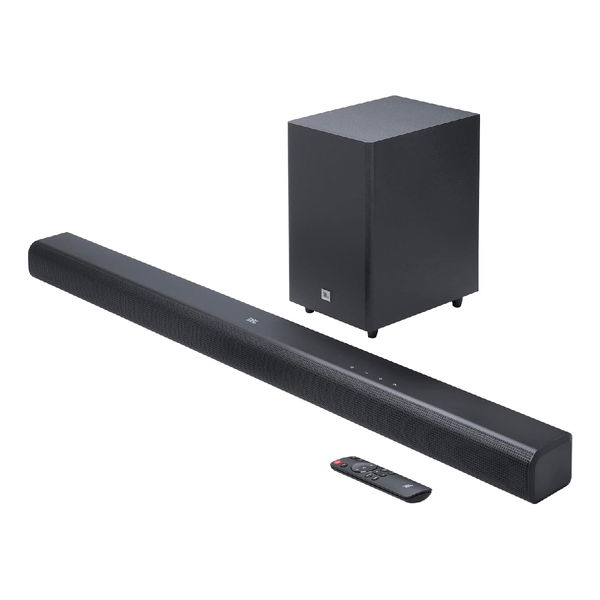 JBL Cinema SB 550 3.1 Channel Soundbar with Wireless Subwoofer and Dolby Audio, 250 W, HDMI ARC and Wireless Bluetooth Streaming - Black
