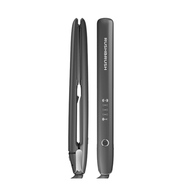 Rush Brush X3 Glam Hair Straightener - Black