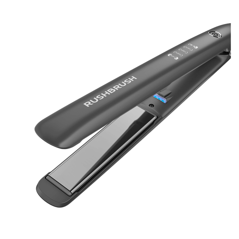 Rush Brush X3 Glam Hair Straightener - Black
