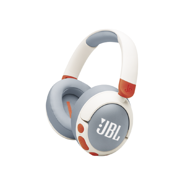 JBL Junior 470NC Noise-Canceling Wireless Over-Ear Kids Headphones - White