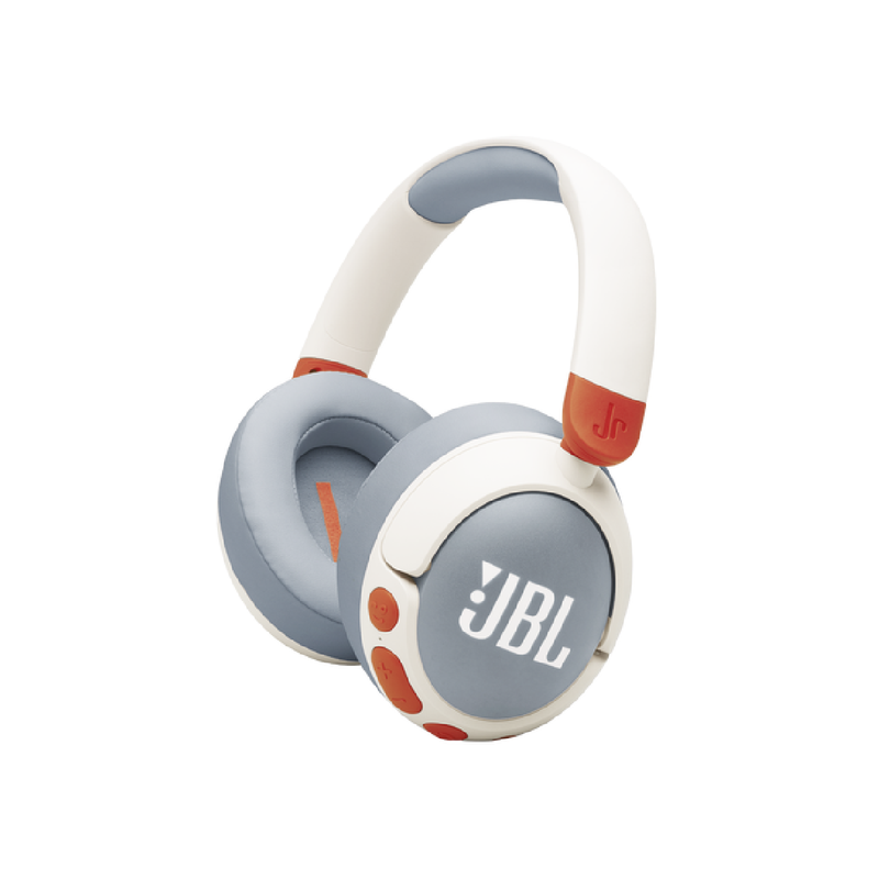 JBL Junior 470NC Noise-Canceling Wireless Over-Ear Kids Headphones - White