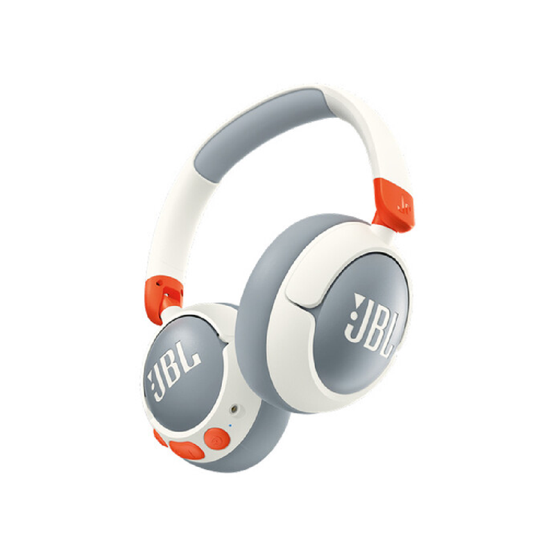 JBL Junior 470NC Noise-Canceling Wireless Over-Ear Kids Headphones - White