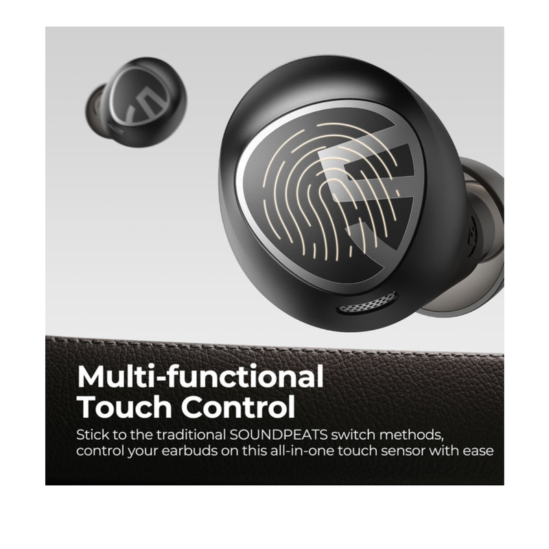 SoundPeats Free2 Classic Wireless EarBuds - Black