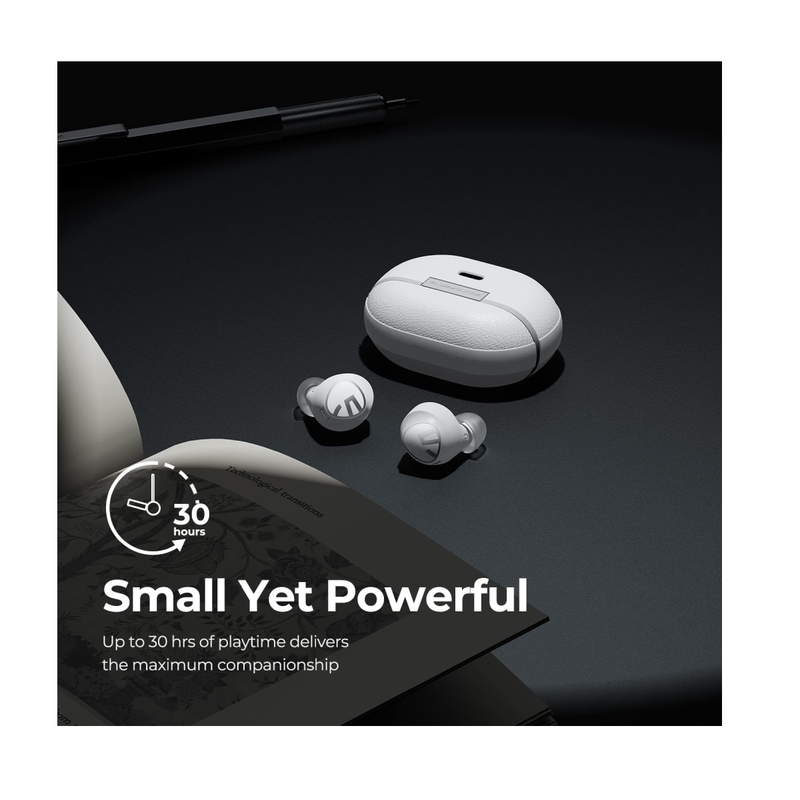 SoundPeats Free2 Classic Wireless EarBuds - White