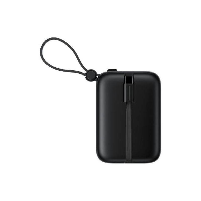 Havit PB5215 Power Bank 10000mAh With USB-C - Lighting Cable - Black