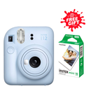 FujiFilm Instax Mini 12 Instant Camera + Fujifilm Instax Mini Film 1-Pack (10 Sheets) Gift 🎁